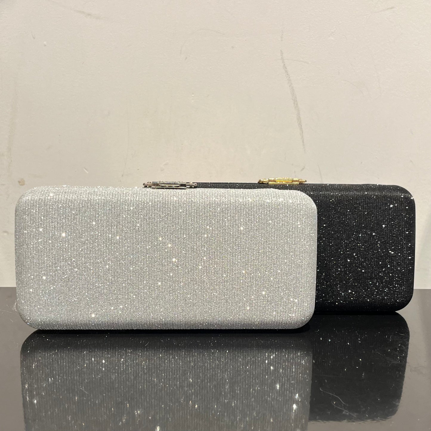 Glitter Frame Party Clutch