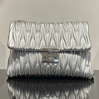 Quilted Faux Leather Bag