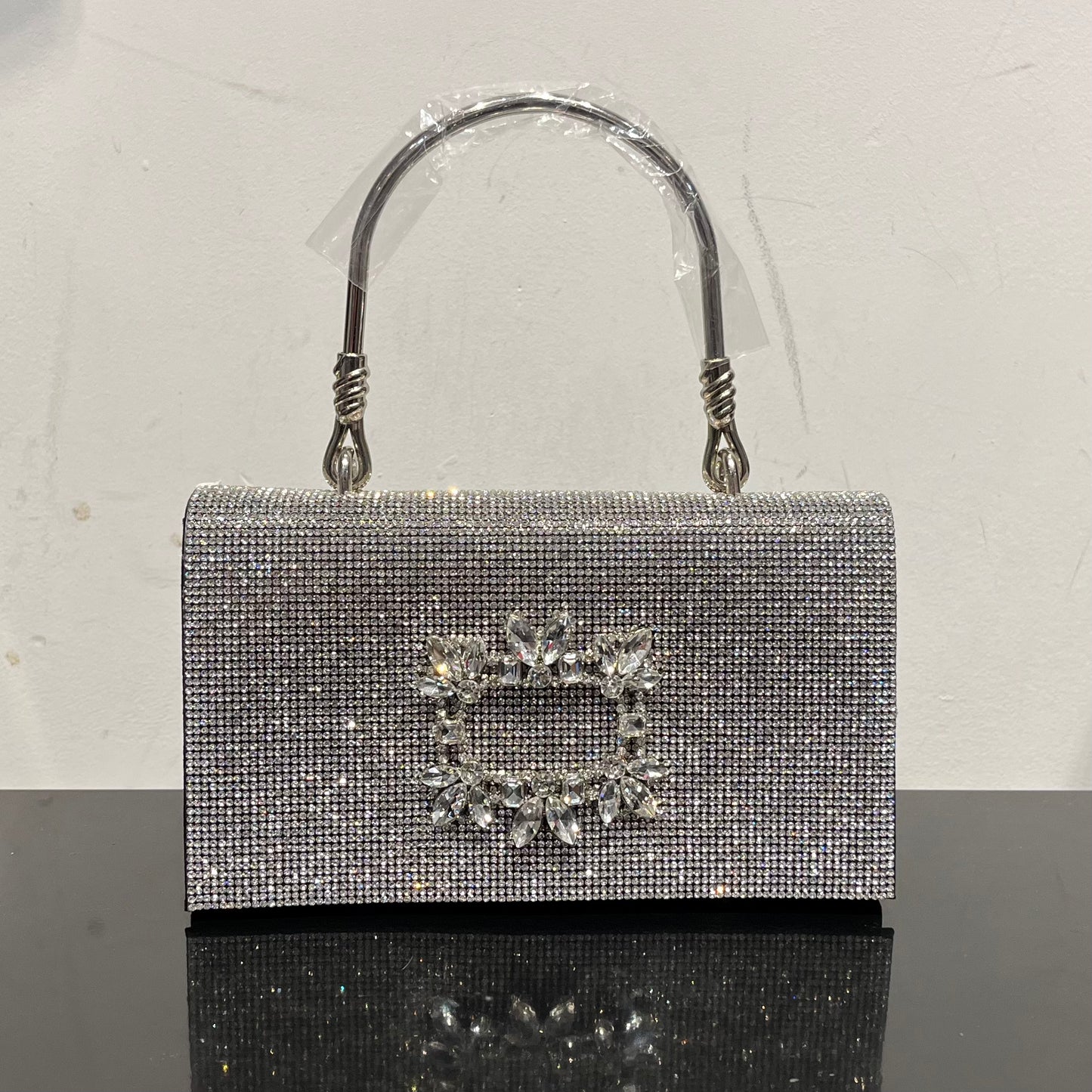 Rhinestone Metal Bag