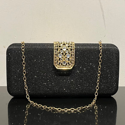 Glitter Frame Party Clutch