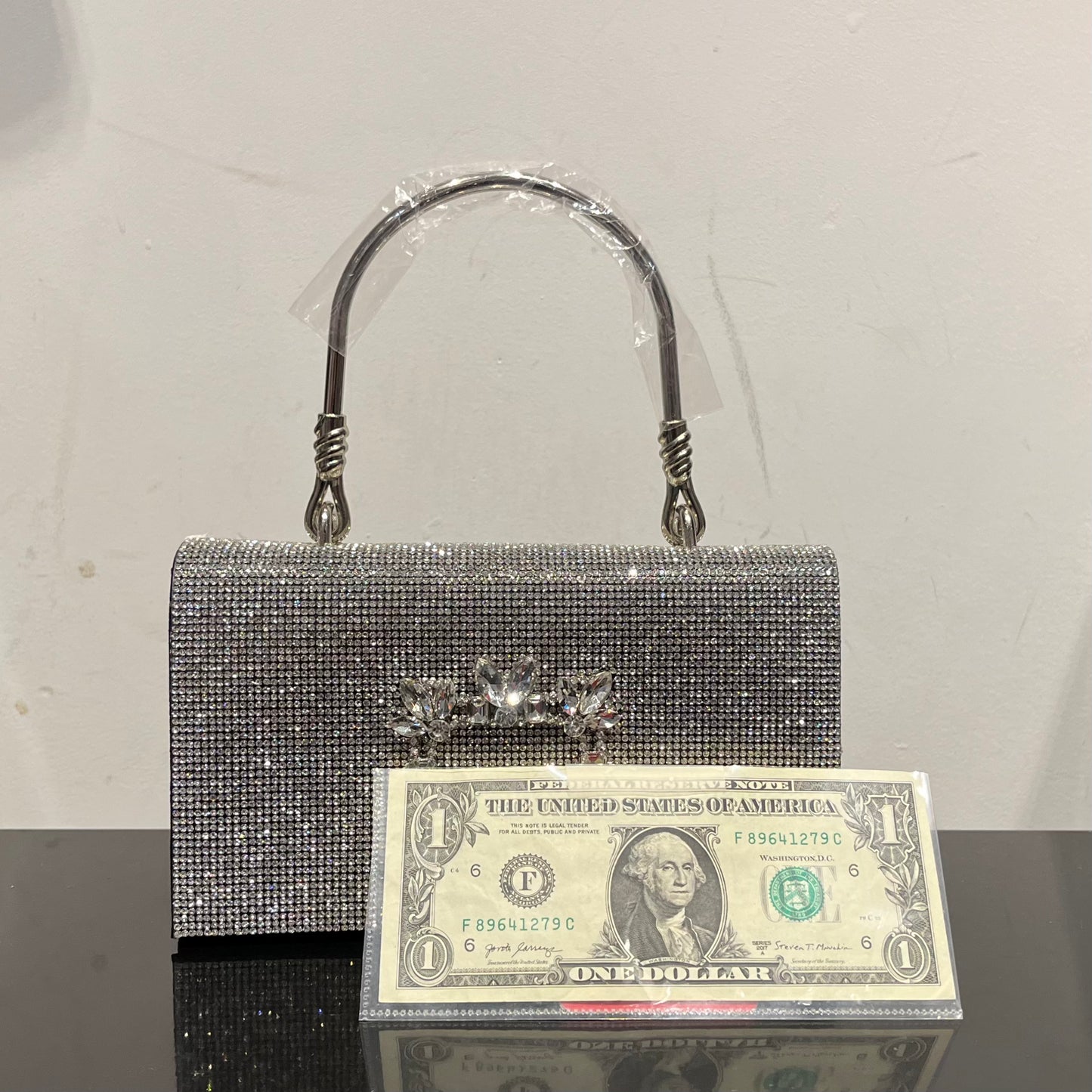 Rhinestone Metal Bag