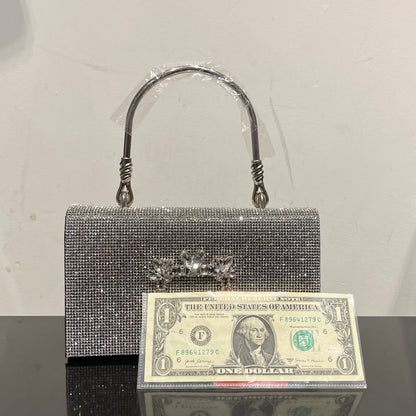 Rhinestone Metal Bag